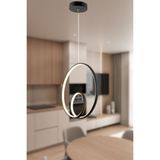 Ey Shop Modern Siyah Damla Göz Model 3 Renk (Beyaz & Sarı & Günışığı) LED Avize