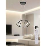 Ey Shop Modern Siyah Drone Model 3 Renk Kumandalı (Beyaz/Sarı/Günışığı) LED Avize