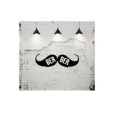 EYBA STİCKER Erkek Kuaförü Bıyık Berber Işyeri Cam Sticker Makas Kesim Saç