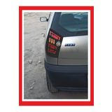 EYBA STİCKER Fiat Palio 1996-2002 Stop Farı Led Görünümlü Folyo Kaplama- Oto Sticker -