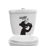 EYBA STİCKER Üüfff..kokudan Rahatsız Adam Banyo Aksesuar Wc Klozet Kapak Sticker