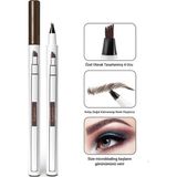 Eyberra Microblading Etkili Kalıcı Kaş Kalemi Tırtıklı Uclu - Kahverengi