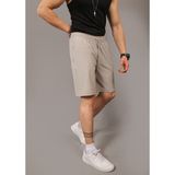Eydamoon Erkek Gri Baggy Kesim Likralı Paraşüt Kumaş Hızlı Kuruyan Yazlık Şort&bermuda - XL