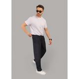 Eydamoon #yokgibi Baggy Tarz Paraşüt Kumaş Bol Paça Spor Eşofman Altı - XL - Lacivert