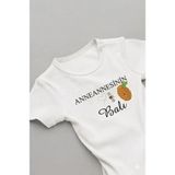 Eydu Baby Organik %100 Pamuk Teyze Balı Baskılı Uzun Kollu Çıtçıtlı Bebek Body Badi Zıbın Tulum 56333 - Yenidoğan - 00-Beyaz