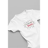 EYDUBABY Evet! Biz İkiziz Bebek Body Beyaz Badi Çıtçıtlı Zıbın