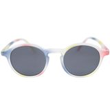 Eye Connection Oval Unisex Güneş Gözlüğü, Çok Renkli, Plastik Çerçeve, Füme Polarize UV400 Cam