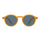 Eye Connection Oval Unisex Güneş Gözlüğü, Mat Turuncu, Plastik Çerçeve, Füme Polarize UV400 Lens, WL-308AB-EYE