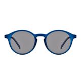 Eye Connection Oval Unisex Lacivert Plastik Çerçeve Füme Polarize UV400 Güneş Gözlüğü, WL-314AAP-EYE