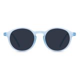 Eye Connection Wıllıam Unisex Oval Güneş Gözlüğü, Füme, Plastik Çerçeve, UV 400 Polarize Lens