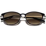 Eye Of Horus EOH2349 C12 Siyah Asetat Kare Unisex Güneş Gözlüğü