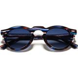 Eye Of Horus EOH4006 C5 Lacivert/kahverengi Sedefli Asetat Unisex Güneş Gözlüğü