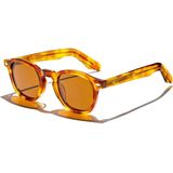 Eye Of Horus EOH4023 C4 Amber Asetat Unisex Güneş Gözlüğü - Hardal