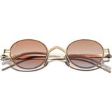 Eye Of Horus EOH5000 C2 Kahverengi Ultra Hafif Metal Yuvarlak Unisex Güneş Gözlüğü