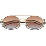 Eye Of Horus EOH5001 C2 Kahverengi Ultra Hafif Metal Pilot Unisex Güneş Gözlüğü