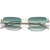 Eye Of Horus EOH5005 C1 Yeşil Degrade Ultra Hafif Metal Cat Eye Unisex Güneş Gözlüğü - Gri