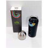 Eye Of Içi Cam Dışı Çelik Matara 280 Ml Siyah