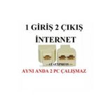 EYE PC 2 Çıkış İnternet Hub Hap Çoklama Çoğaltma 2 Li Ethernet Çoklayıcı