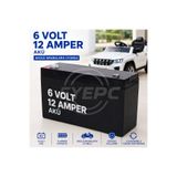 EYE PC 6v 12ah 20hr Aküsan Oyuncak Arabalar İçin PİLSAN VE TRAKTÖR AKÜLÜ ARABA UYUMLU