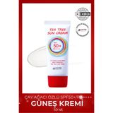 Eyenlip Beauty Çay Ağacı Özlü Güneş Kremi SPF50+/PA++++ UV Koruması 50 ml