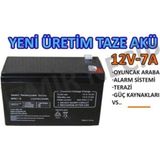 Eyepc 12 Volt Kuru Bakımsız Akü 12V 7 Amper