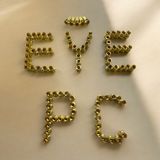 Eyepc 15 Tane Sarı Gold 15 Adet Uydu Cihazları Için Kablo Soket Ucu Uç Jak Jack F Konnektör Ef Fe Tip / Uydu Anten Çanak Bağlantı Kablo Ucu Sinyal Altın Gold Standart 15ADET