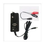 Eyepc 6V Kuru Akü Şarj Adaptörü Maşalı 6V2A 6V5A 6V7A 6V12A Şarj Edebilme