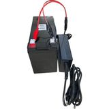 EYEPC Atv Jeep Traktör Uyumlu 12 Volt 7 Amper Akü Ve Şarj Aleti Adaptörü 12v