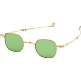 Eyepetizer Mongibello C4-Op-29 Altın Rengi Unisex Güneş Gözlüğü - 43