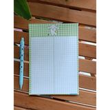 EyER Shoping A5 Boy Notepad Memopad Check List Not Defteri Bloknot - AçıkYeşil
