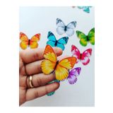 EyER Shoping Kelebek Buketi Için Parlak Kalın 220GR Fotoğraf Kağıdı Renkli