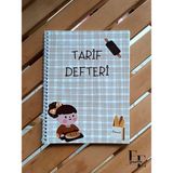 EyER Shoping Kişiselleştirilebilir Yemek Tarif Defteri - Kahverengi