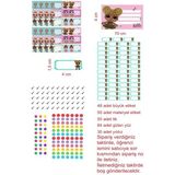 EyER Shoping Lol Bebek Kitap Defter Okul Etiketi 270 Adet Kesimli