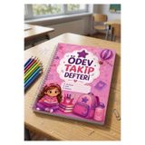 EyER Shoping Ödev Takip Defteri Ders , Kitap Okuma Sayfaları 1 Yıllık - Pembe