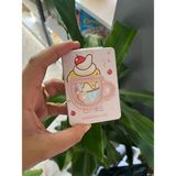 EyER Shoping Pullu Cupcake Figürlü Taşınabilir Makyaj Aynası Çanta Aynası ve Cep Aynası Kapaklı - Pembe
