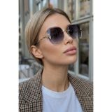 Eyesofia Kristal Siyah Degrade Uv400 Korumalı Utra Hafif Kadın Güneş Gözlüğü
