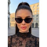 Eyesofia Sirius Cat Eye Siyah Ultra Hafif Güneş Gözlüğü