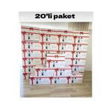 Eyfe Home İsim Etiketli Extra Kalın 20 Adet Çeyiz Kolisi