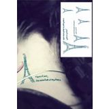 EYFEL KULESİ 2 ADET GEÇİCİ DÖVME TATTOO