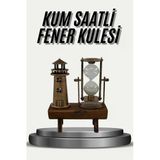 Eyfel Kulesi Deniz Feneri Dekoratif Masa Biblosu Hediyelik