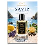 EYL COSMETIC SAVIR %25 Esans EDP 50 ml Erkek Parfüm Kalıcı Akdeniz Ferahlığı