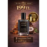 EYL COSMETIC VANTOR %25 Esans EDP 50 ml Erkek Parfüm Kalıcı Amber Odunsu Maskülen Koku