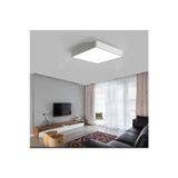 Eylül Aydınlatma Beyaz Ledli 24 Watt Sıva Üstü Led Panel Kare Tavan Armatürü 6500K Beyaz Işık