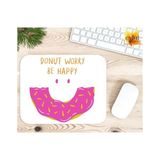 Eylül Design Be Happy Baskılı Özel Tasarım Dikdörtgen Kaydırmaz Mousepad - Ayak İz