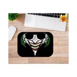 Eylül Design Joker Baskılı Özel Tasarım Dikdörtgen Kaydırmaz Mousepad - Beyaz