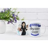 Eylül Design Kişiye Özel İsim Yazılı Avukat Özel Baskı Meslek Kupa Bardak