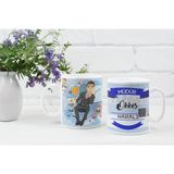 Eylül Design Kişiye Özel Isim Yazılı Müdür Özel Baskı Meslek Kupa Bardak - 330 ml - Altın