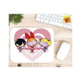 Eylül Design Powerpuff Girls Baskılı Özel Tasarım Dikdörtgen Kaydırmaz Mousepad - Adrenalin Mavi