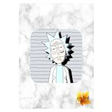 Eylül Design Rick And Morty Rick Sanchez Baskılı Özel Tasarım Baskılı Mdf Kare Bardak Altlığı