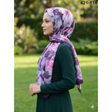 Eylül İpek Çiçek Desen Soft Şal 421-118